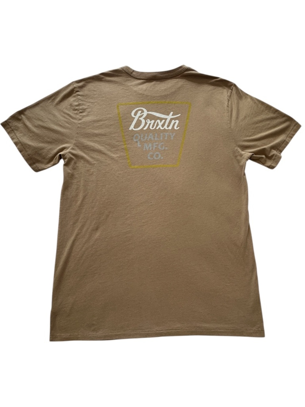 Brixton Linwood Tan Retro T-Shirt